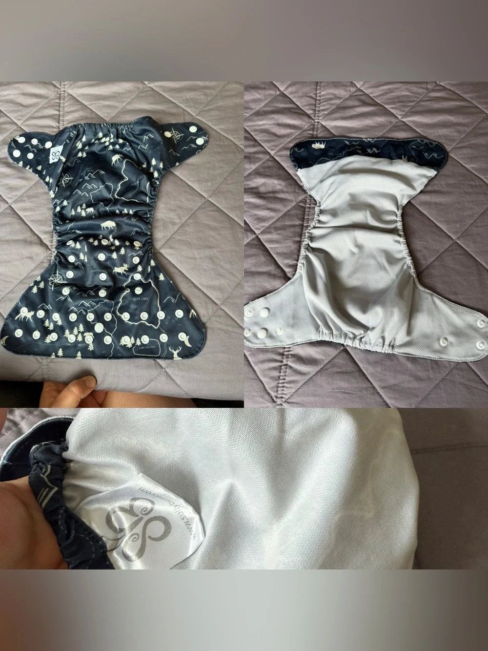 SullyBums AWJ pocket diaper